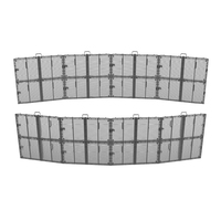 Écran LED transparent de haute qualité, nouveau modèle P3.91-7.81, affichage numérique, résolution 8K, garantie 5 ans, utilisation en intérieur, 2000 cd