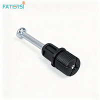 Connecteur de Verrouillage Caché à Installation Rapide, Boulon de Raccordement en Plastique pour Meubles, Idéal pour Salons, Chambres, Armoires et Penderies