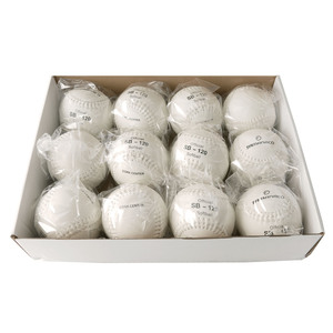 Palline da Softball Personalizzate all'Ingrosso, 12 Pollici, Bianche, in Pelle Spaccata con Anima in Sughero, Pelotas De Softball <span class=keywords><strong>Tamanaco</strong></span> 120 - Product Image 6