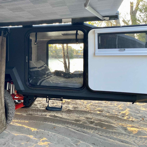 Remolque de caravana fuera de carretera con suspensión independiente <span class=keywords><strong>Bruder</strong></span>, remolque de viaje pequeño estándar australiano con tienda en la azotea a la venta - Product Image 4