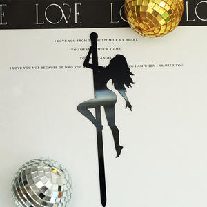Adorno para Pastel de Chica Bailarina de Pole Dance Sexy, Decoración para Fiesta Temática, Inserto para Pastel - Product Image 2