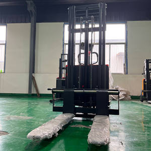 Venta directa de fábrica, apilador de palés en almacén, altura de elevación, 1600mm, 2000mm, 3000mm, apilador de palés eléctrico - Product Image 5