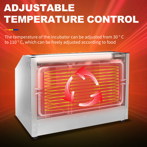 Hot bán điện bỏng ngô nóng lên Showcase, nhà máy bán buôn thương mại thép không gỉ bỏng ngô ấm hơn hiển thị - Product Image 5