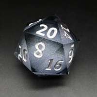 Dadi Resin Cair Inti Besar 55 mm Dazzling Quicksand World DND untuk Pecinta DND