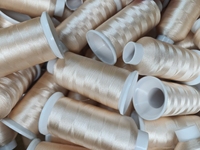 Fil à broder de haute qualité 100% polyester filament 120D/2 Tex27 40WT 4000YDS