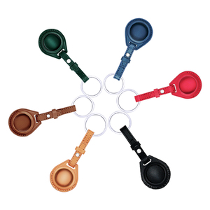 Funda protectora de cuero PU de cuero con soporte para <span class=keywords><strong>Apple</strong></span> <span class=keywords><strong>airtag</strong></span> - Product Image 4