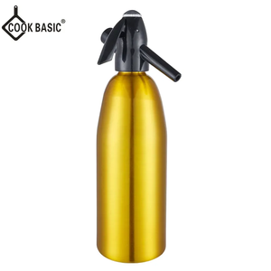 Sifón de aluminio para hacer refrescos, sifón de Soda con gran descuento, apertura de 1.0L - Product Image 1