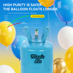 Wholesale Helio <strong>Gas</strong> EC-7 Helium Balloon <strong>Gas</strong> 30LB Glopos 0.2m3 Helium Tank for Balloons - Product Image 2