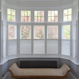 Obturateur de plantation de conception de haute qualité Obturateur en bois Bay Window - Product Image 2