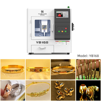 Machine de gravure de bijoux compacte à 5 axes YUBANG, machine CNC à 5 axes pour bijoux, fabricant de machines CNC pour bijoux