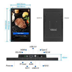 Kioscos de Autoservicio para Tiendas de Conveniencia con Montaje en Pared, Android 14 15 16, Código de Barras, NFC, Diseño que Ahorra Espacio, Tienda Minorista - Product Image 3