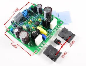 มอสเฟสอัคคูเฟส2ชิ้น, E210ดัดแปลงรุ่น150W 8โอห์มเครื่องขยายเสียงสำเร็จรูป DC 40V - Product Image 3