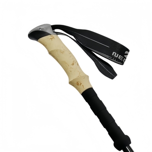 Bastones de Trekking de Aleación de Aluminio con Mango Ultraligero de EVA, Portátiles y Extensibles, Capacidad de 150 kg, Bastones de Senderismo de 3 Secciones para Caminar - Product Image 5