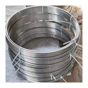 High Quality 304 316 321 430 Stainless Steel Coil Tube For Condenser Evaporator Equipment