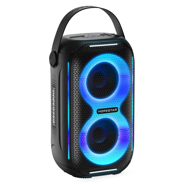 Wholesale Factory Price HOPESTAR Party200 mini Portable Tone Pulse RGB Light wireless Speaker Smart waterproof Speaker