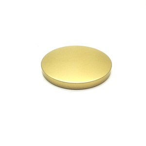 Tapa Metálica Redonda Dorada/Plateada de 105*11mm con Logotipo Personalizado, Tapa de Botella Metálica con Sello de Goma, Buen Precio - Product Image 4