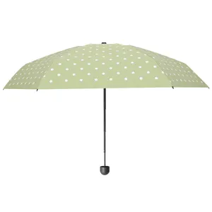新颖设计最流行的5折叠伞迷你可爱口袋伞