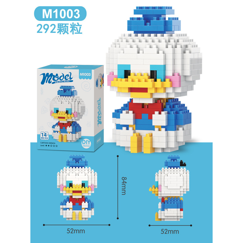 M1003 Canard Bleu [292 pièces] Boîte de couleur