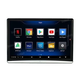 Autoradio Android 10 de 12,4 pouces pour voiture, lecteur multimédia universel HD pour appuie-tête, GPS automobile, navigation 4G WIFI - Product Image 1