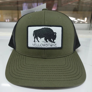 OEM High Quality Custom Patch 6 Panel Pre Curved Brim Embroidery Patch Logo <b>Blank</b> Mesh SnapBack Ri Style 112 Trucker Hats <b>Cap</b> - Product Image 5