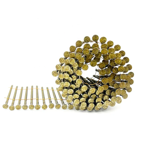 Qianqin Alta Calidad máquina grado BIG ROLL JUMBO SCREW BOBINA CLAVOS PARA palé de madera - Product Image 1