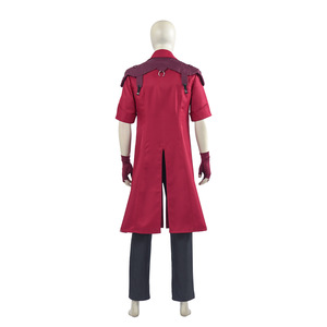 <span class=keywords><strong>Perruque</strong></span> de cosplay DMC 5 Dante, costumes uniformes, déguisement pour hommes adultes, longue veste coupe-vent, gants, tenues de jeu de rôle, costume d'Halloween, costume de carnaval - Product Image 5