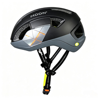 Casque de vélo de route léger MOON en matériau PC, coque multi-pièces moulée, homologué CE CPSC