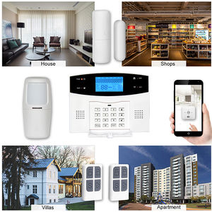 Gran Venta de alarma antirrobo Tuya Wifi + GSM + PSTN sistema de alarma con teclado y llamada telefónica para la seguridad del hogar - Product Image 5