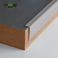 Profilé de bordure en aluminium pour carrelage céramique, nez de marche et bande de recouvrement de sol, accessoires de décoration intérieure aux couleurs magnifiques