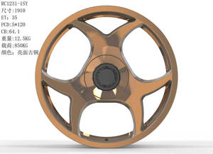 ล้อฟอร์จแบบกำหนดเอง 1 ชิ้น รุ่น Advan Style ขนาด 24x14 สำหรับรถยนต์ <span class=keywords><strong>bmw</strong></span> <span class=keywords><strong>E46</strong></span> <span class=keywords><strong>bmw</strong></span> F10 dodge Charger <span class=keywords><strong>bmw</strong></span> E36 tesla Model 3 - Product Image 4