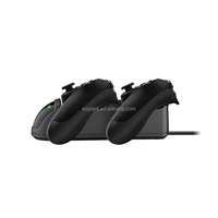 Station de Charge Double TP4-889 pour Manette PS5, Base de Charge Rapide pour Contrôleur Sans Fil PS4 avec Indicateur LED