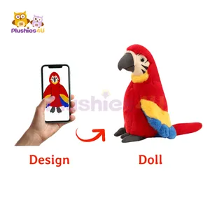 Logo personalizzato di vendita caldo giocattoli cuscino animale peluche animali di peluche personalizzati simpatici giocattoli di peluche di Design animale