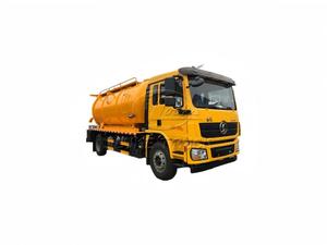 รถดูดสิ่งปฏิกูล SHACMAN L3000 พร้อมอุปกรณ์ขุดลอก ระบบปั๊มสองระบบสามารถทำงานพร้อมกันเพื่อลดเวลาการทำงาน - Product Image 1