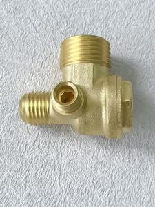Brass Manual Operated Check with PTFE <b>Sealing</b> for Gas Compatible -10C~+80C Temperature Range - Product Image 6