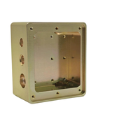 Boîtier en aluminium CNC sur mesure, blindage EMI, boîtier métallique à cavité RF, marquage laser, service OEM