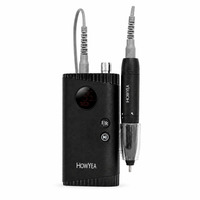 HOWYEA Lime à ongles professionnelle portable pour le polissage du gel, ponceuse de manucure 35000 tr/min, machine à ongles rechargeable de bureau