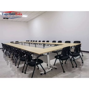 Table pliante moderne, personnalisée, simple, économique et durable pour bureau, école, formation et conférence, produite en série - Product Image 5
