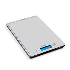 Цифровые кухонные весы большой емкости с батареей 20 кг, пищевые весы для выпечки с измерителем