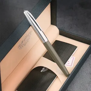 Hero-100 14k caneta fonte dourada, feita na china, alta qualidade, luxo, negócios, estudantes, escrita, caneta