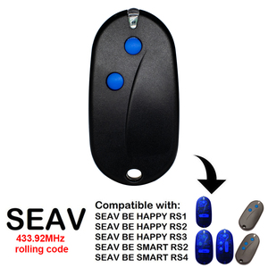SEAV BE-HAPPY-RS2 RS1 RS3, BE-SMART-RS2 RS1 RS3 Garagentor-Fernbedienung 433,92 MHz Rolling Code Gate Keyfob Transmitter - Product Image 3
