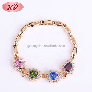 สร้อยข้อมือเจอร์เมเนียมลวดหนามชุบทองคำซาอุดิอาระเบีย 18K แบบใหม่ - Product Image 1