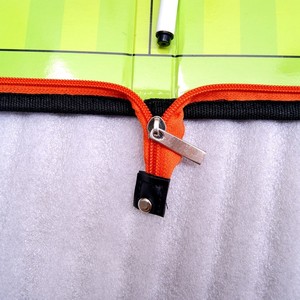 <span class=keywords><strong>Tableau</strong></span> d'entraînement Coach en cuir PU avec fermeture éclair double et bande magnétique pour football, basketball, volleyball - Product Image 3