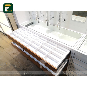 Gabinete de pared óptico, soporte de exhibición de gafas, escaparate con luz LED, estante de almacenamiento, organizador de gafas al por menor, accesorio óptico de lujo - Product Image 6