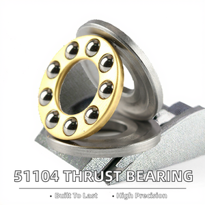 51104 ตลับลูกปืนกันรุนเหล็กโครเมียม P6 ความแม่นยำแถวเดียว 20x35x10 มม- - cnz - Product Image 2