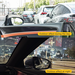 <span class=keywords><strong>Film</strong></span> teinté pour vitres de voiture en PET noir anti-reflets <span class=keywords><strong>2</strong></span> plis 1x30m Protection UV Protection de la vie privée Nano céramique Isolation thermique - Product Image 4
