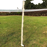Poteau de clôture électrique temporaire de 48 pouces en PP de haute qualité pour la protection des animaux dans le jardin