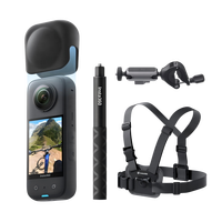 Insta360 X3 Dokunmatik Ekranlı Su Geçirmez FlowState Tek Lensli Panoramik Mini Aksiyon Kamerası, Vlog Yapımcıları İçin Tasarlandı