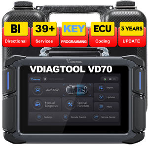 2026 Yeni ABD Deposu VD70 Anahtar Programlayıcı Otomotiv İmmobilizer Araç Anahtarı Aracı Evrensel Tam Sistem Teşhis Cihazı 39+ Sıfırlama Özelliğiyle - Product Image 1