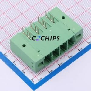 1720819 Plug-in Terminal Block Through hole Component (THT),P=7.62mm Connector 7.62mm Green Straight Pin 4P - Product Image 1