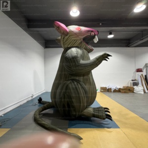 หนูเป่าลมขนาดใหญ่สำหรับการประท้วงแรงงาน รุ่น Scabby the <span class=keywords><strong>Rat</strong></span> แบบเป่าลม ปรับแต่งได้ สำหรับการประท้วงสหภาพแรงงาน - Product Image 6